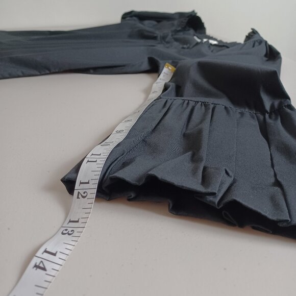 Gracie Ruffle Neck Bell Sleeve Blouse - Picture 13 of 16